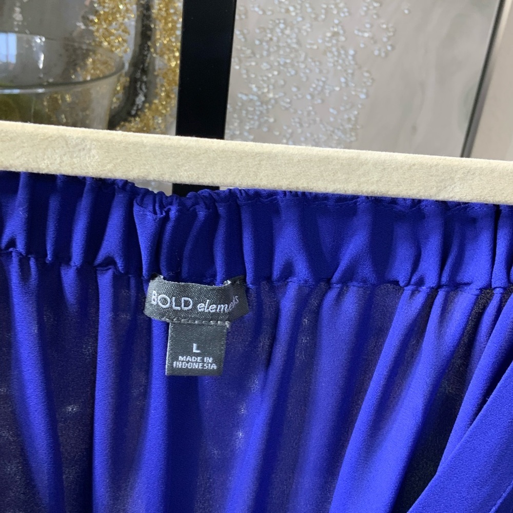 BOLD elements Royal Blue Camisole Top - Picture 4 of 8